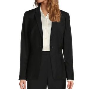 Antonio Melani Black Wool Blazer Size 12